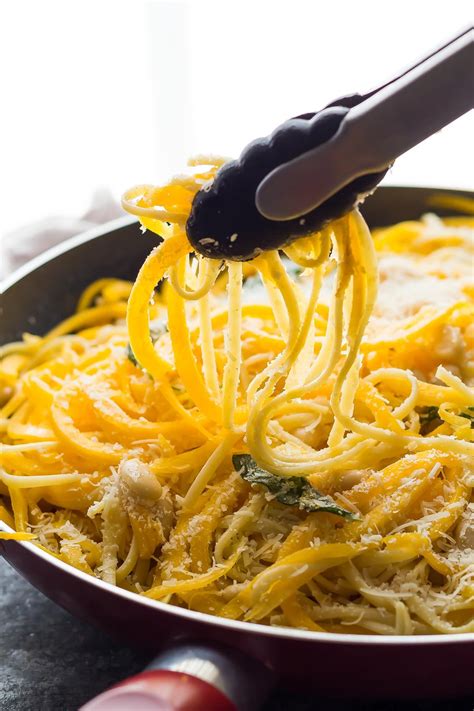 Butternut Squash Noodles With Sage Brown Butter Recipe With Images Butternut Squash