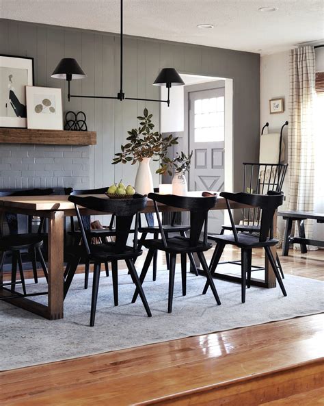 Affordable Modern Black Dining Chairs Made By Carli