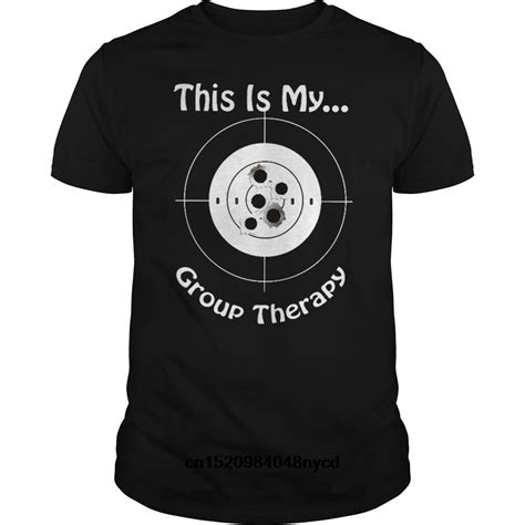 Gildan Funny T Shirts This Is My Group Therapy T Shirt 2018 Fashion