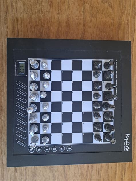 Schackdator Saitek Mephisto Junior Master Chess Computer