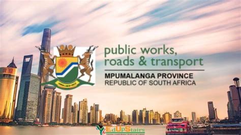 Mpumalanga Public Works Roads And Transport National Youth Service