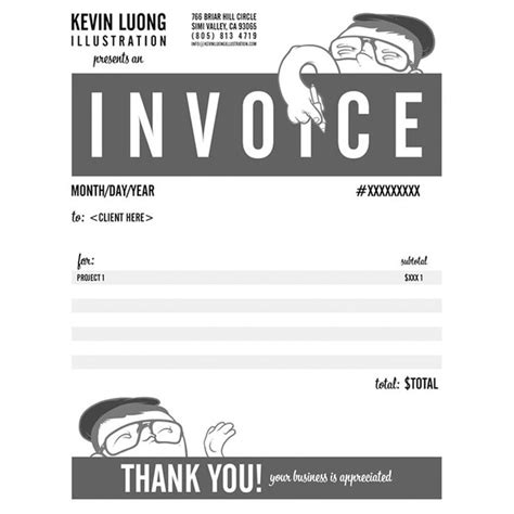 22 Beautiful Invoice Designs For Creatives