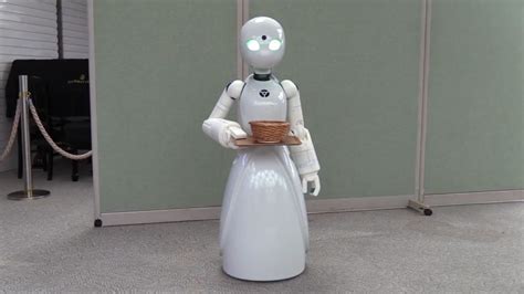 People With Physical Disabilities Control Robot Waiters In Tokyo