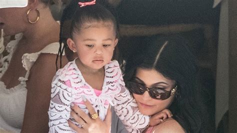 Kylie Jenner And Stormi Webster 3 Rock Matching 350 Versace Bikinis On Tropical Vacation