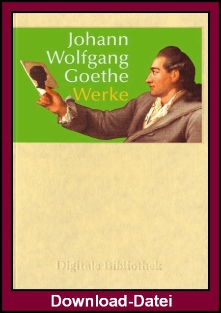 Der Lebenslauf Von Johann Wolfgang Von Goethe