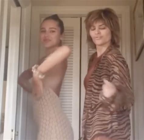 Lisa Rinna Delilah Hamlin Titty Dance