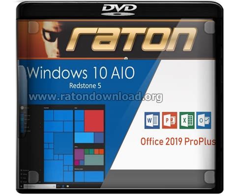 Windows 10 Pro Office 2019 Pro Plus Atualizado Raton