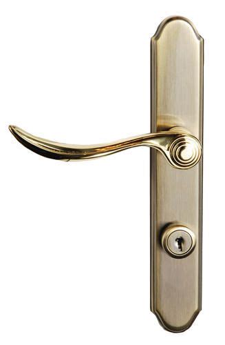 Larson® Quickfit™ Antique Brass Curved Lever Handleset In 2020 Door