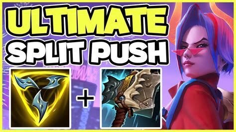 THE ULTIMATE SPLIT PUSH BUILD I Fiora Top Gameplay League Of Legends