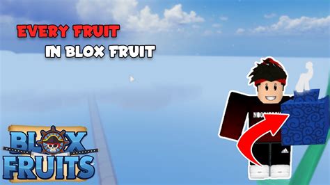 Every Fruit Model In Blox Fruits Robloxblox Fruits Youtube