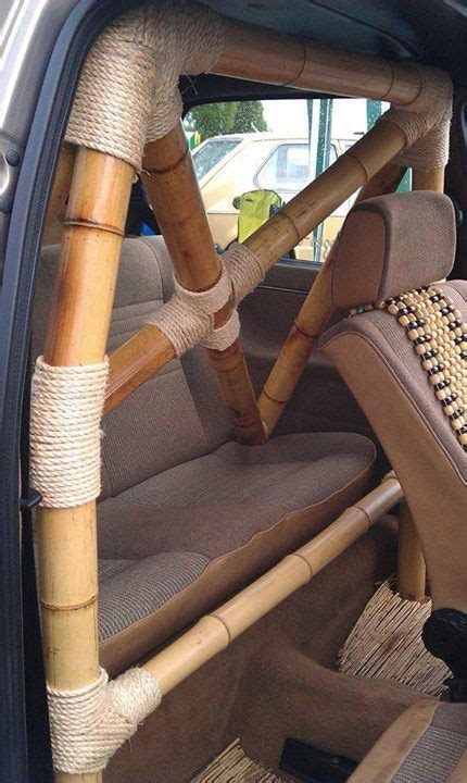 Bamboo Roll Cage Roll Cage Golf Mk2 Clothes Hanger