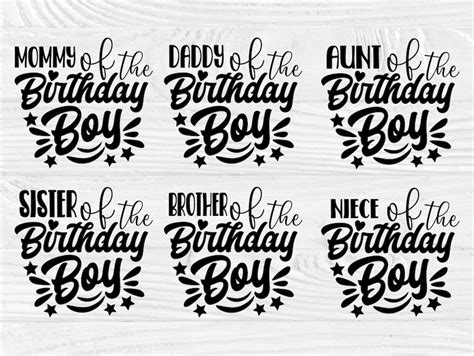 Birthday Boy Svg Birthday Shirt Svg Cut Files Etsy Uk