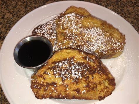 Challah French Toast With Powdered Sugar Sunday Cooking Channel