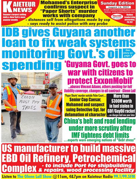 Kaieteur News by GxMedia - Issuu