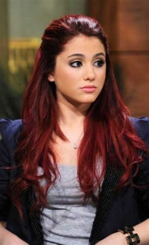 Ariana Grande Red Hair Red Hair Ariana Grande
