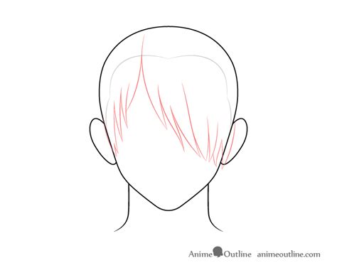 How To Draw Anime Hair Covering One Eye Straight Hair Wavy Hair