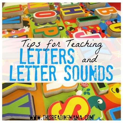 We did not find results for: Tips for Teaching Letters and Letter Sounds