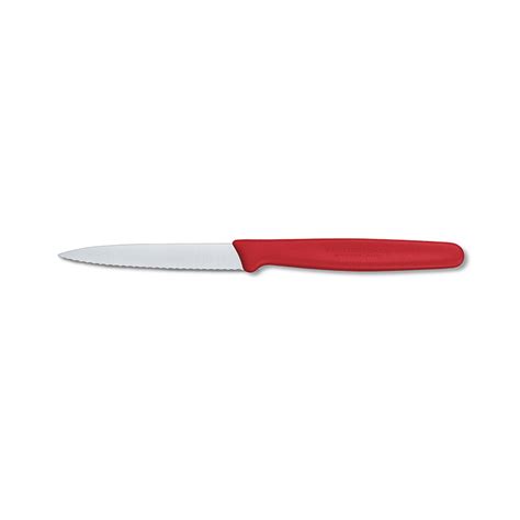 Victorinox Red Plastic Handle Serrated Paring Knife Fraser And Hughes