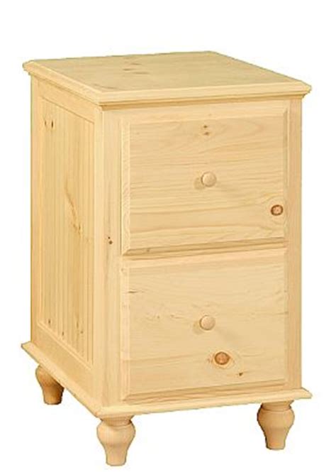 Since i will be painting it, i would prefer that it be unfinished wood. UNFINISHED TWO DRAWER FILE CABINET: Unfinished Furniture