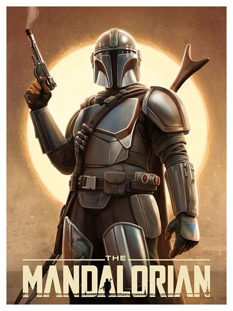 The Mandalorian On Behance En Dise O De Personajes Star Wars