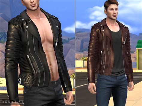 Kolye Bilet Yatak Odasını Temizle Sims 4 Leather Jacket Ibadet Usta