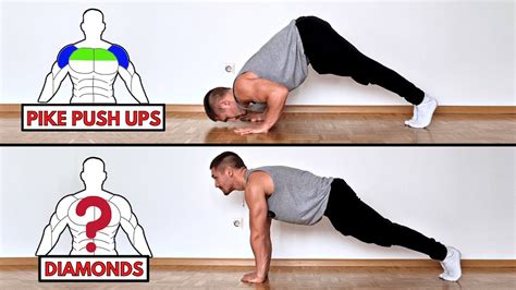 10 Push Up Variations And The Muscles They Target Youtube