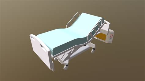 hospital bed 3d models sketchfab