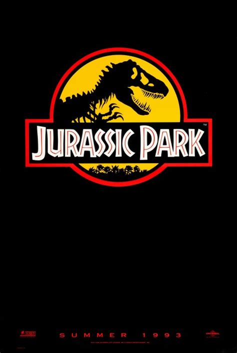 Jurassic Park Movie Poster 1 Of 3 Imp Awards