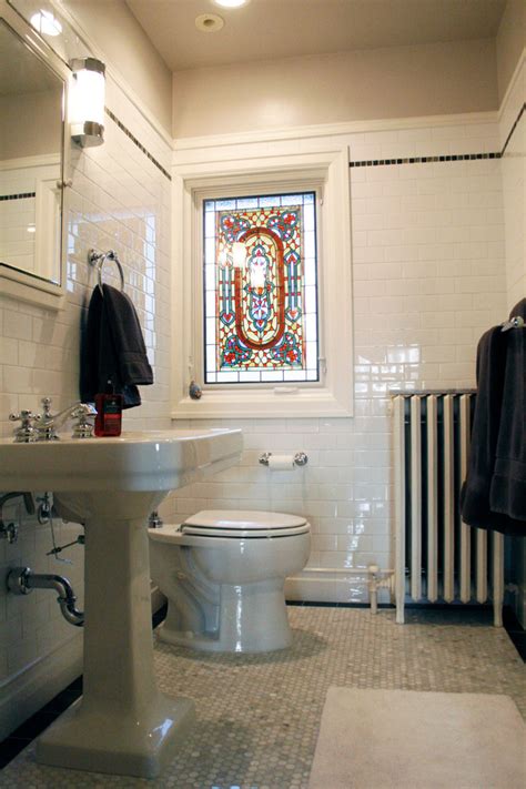 Living room, bedroom, dining room, patio 1920's Revival Bathroom in Grosse Pointe Park ...