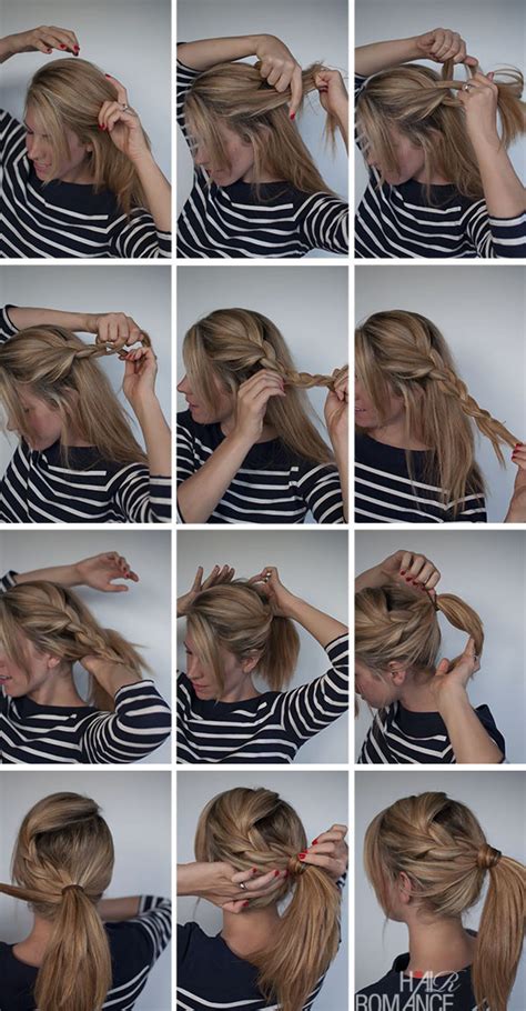 braid hairstyles step by step tutorials easy braided cute hairstyle braid braids simple tutorial