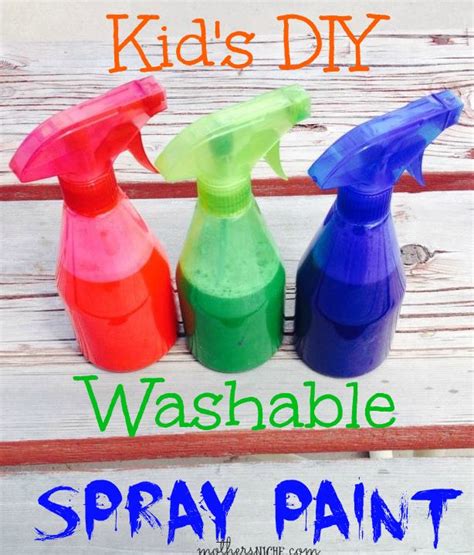 Diy Washable Spray Paint For Kids Cash Giveaway Blogs