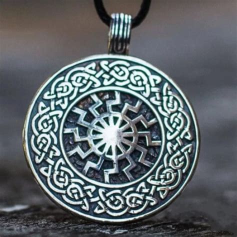 Viking Rune Amulet Pendant Necklace Viking Style