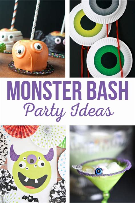 Monster Bash Party Ideas The Crafting Chicks