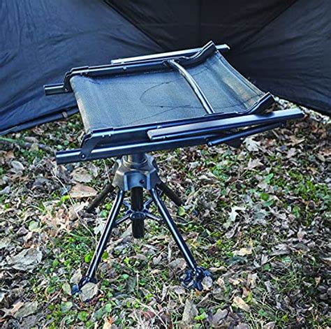 Bolderton 360º Swivel Hunting Blind Chair With Armrests 300 Lbs
