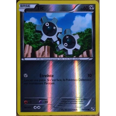 Carte Pokémon 74 114 Tic 60 Pv Reverse Série Achat Vente
