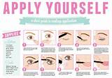 Photos of Makeup Application Chart