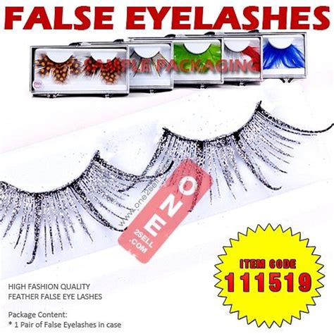 Glitter Silver Fashion Long False Eyelashes Fake Eye Lashes Extension