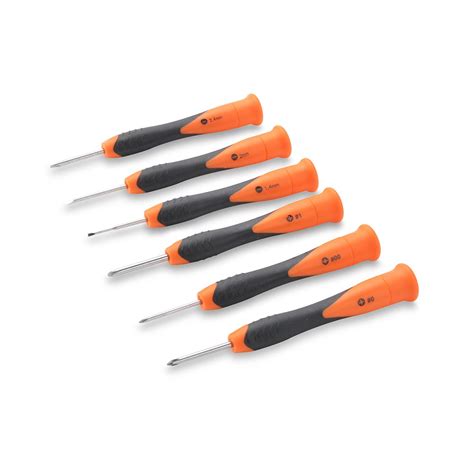 Ferretería, productos de limpieza, equipo eléctrico, equipo mecánico, herramienta de construcción y más. Juego de desarmadores de precisión x6 piezas - Promart