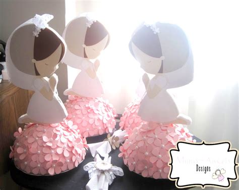 Communion Centerpieces For Girl