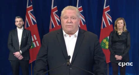 Ontario premier doug ford, along with his ministers, is expected to make another announcement on thursday at 1 p.m. LIVE: Premier Doug Ford holds press conference at 1 p.m ...