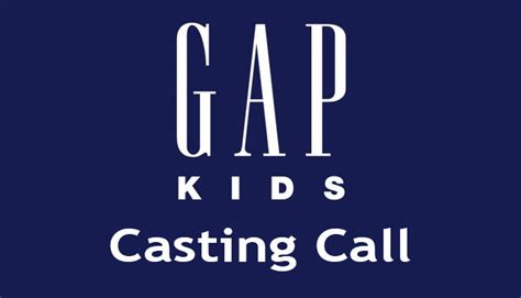 Gap Kids Online Auditions And Casting For Back To School Commercial And