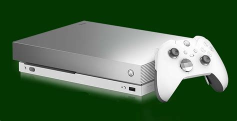 This Limited Edition Platinum Xbox One X Is Very Nice