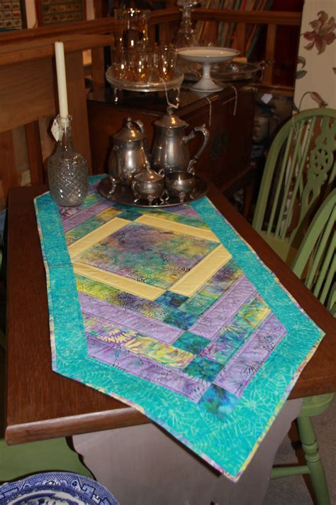 Chevron Table Runner Pdf Pattern Patchwork Home Decoration Etsy