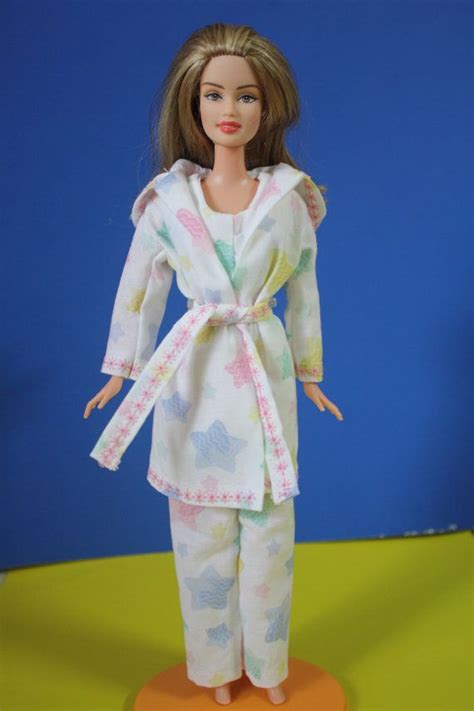 Barbie Pajama With Robe Barbie Clothes Clothes Barbie