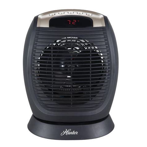 Maybe you would like to learn more about one of these? Hunter Digital Fan Heater with Oscillation and Thermostat ...