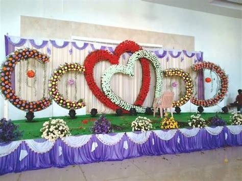 Our team has more than 35 years of experience in decorating stages. Chiru Flower Decorations, Bengaluru - Service Provider of ...