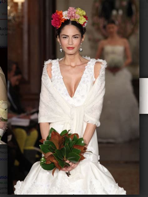 Mexican Style Wedding Dress Inspired By Frida Kahlo Vestido De Novia