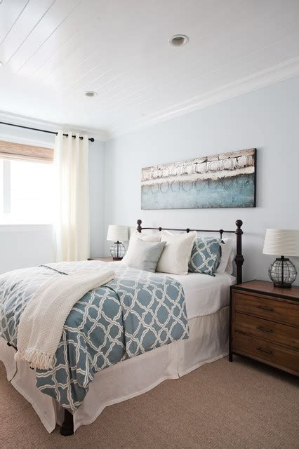 Beautiful coastal beach bedroom design & decor ideas that captures the serene environment of the beach in a different way. Coastal Luxe - Beach Style - Bedroom - Orange County - by ...