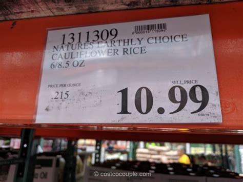 Btw, just returned from costco in nanaimo and they now sell frozen organic cauliflower rice. Nature's Earthly Choice Cauliflower Rice