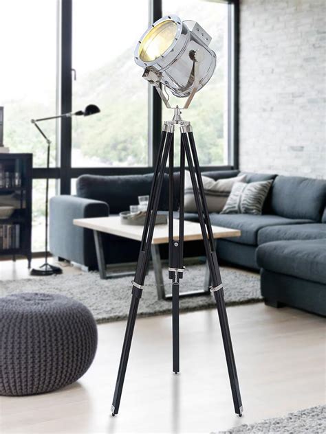 .wood , usage:floor lamps, corner lamps , spotlights, searchlight packing:packed in single parcels, corrugated export is a very unique for your home.and searchlight 's stand is fabulous. Spotlight Standing Fixture | Lamp, Floor lamp, Tripod ...
